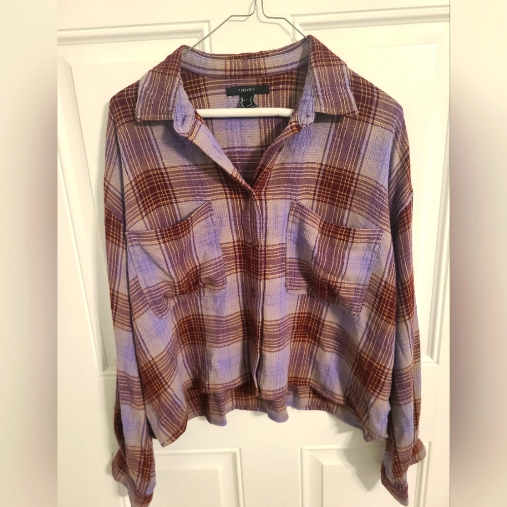Long sleeve crop top